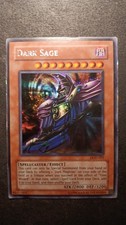 dark sage yugioh card YU-GI-OH! - (LCYW-EN027) - Legendary Collection 3: Yugi's World - 1st Edition highly sought after by collectors Dark Sage Secret Rare G5-01