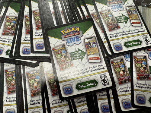 Online Code Cards - 15x Random Pokemon TCG Online Code Card