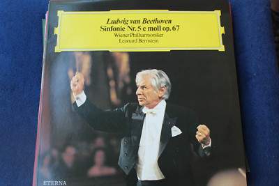 Vinyl Schallplatte LP Beethoven 5. Sinfonie c-moll L. Bernstein Eterna 1982
