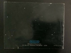 Golf Caja Negra NES Nintendo Manual de Instrucciones Solo