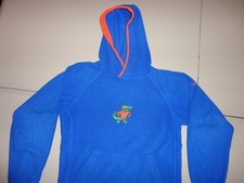 NCAA Blue Florida Gators Embroidered Columbia NCAA Fleece Hooded Jacket Youth L