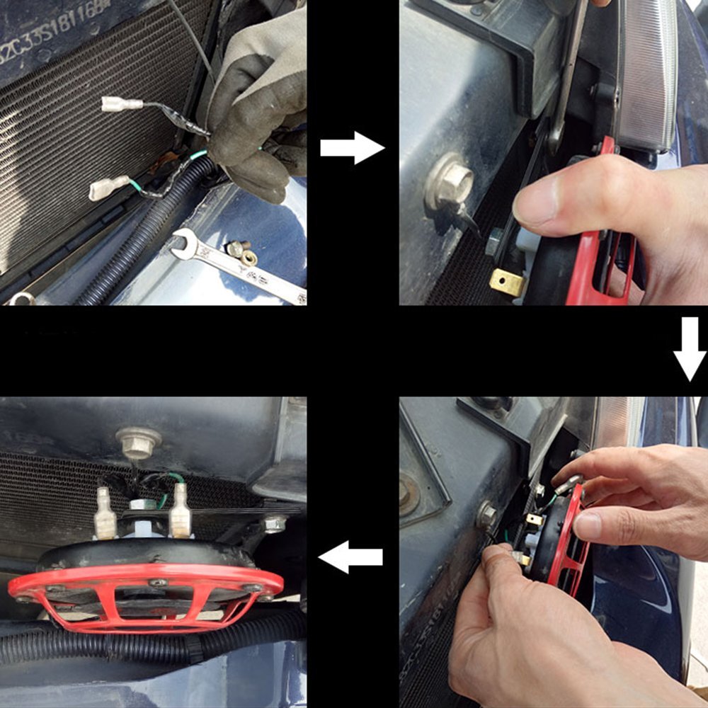 Bocina Claxon De Tren Extra Ruidoso Para Carro Auto Camion Moto Sonido 12V