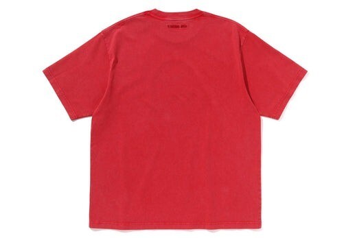 【APE】 GARMENT DYE RHINESTONE APE HEAD RELAXED FIT TEE A BATHING APE GARMENT DYE RHINESTONE APE HEAD RELAXED FIT