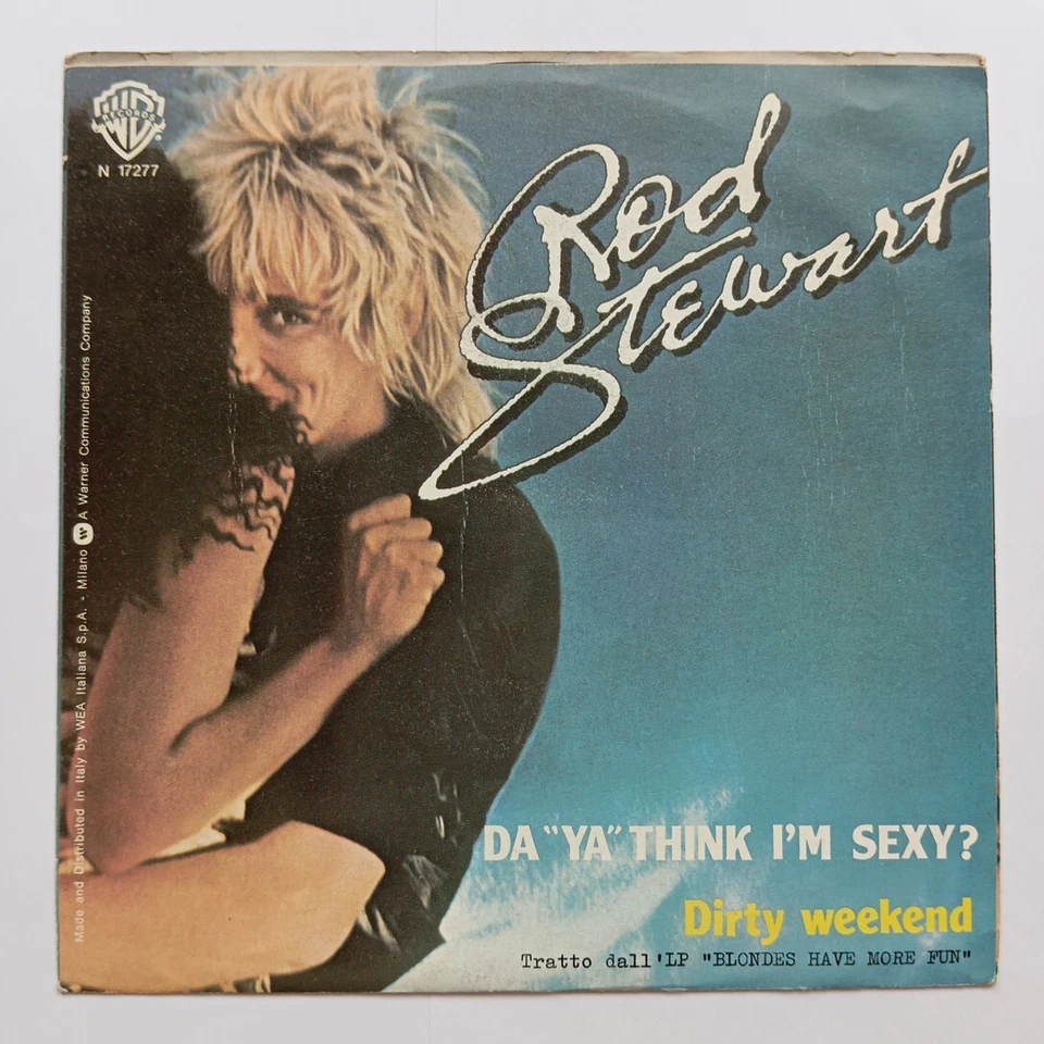 Rod Stewart – Da "Ya" Think I'm Sexy? 1978 45 Giri Prima Stampa - Immagine 2 di 4