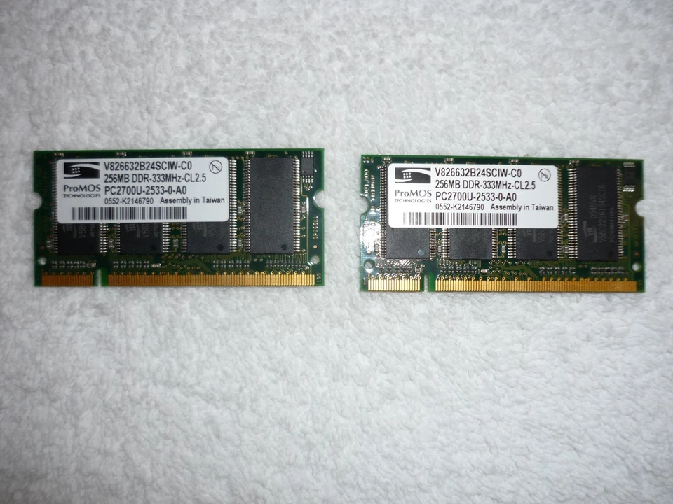 Lot of 10 Internal Laptop Memory RAMS Variated Collectable Item Excellent W C - Image 3 of 4