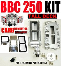 3126 Big Block Chevy Td Street Blower Shop Supercharger 250 8mm Kit Polished 2v