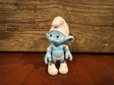 2011 Smurf Panicky original McDonalds Happy Meal Toys 3" Figure rare