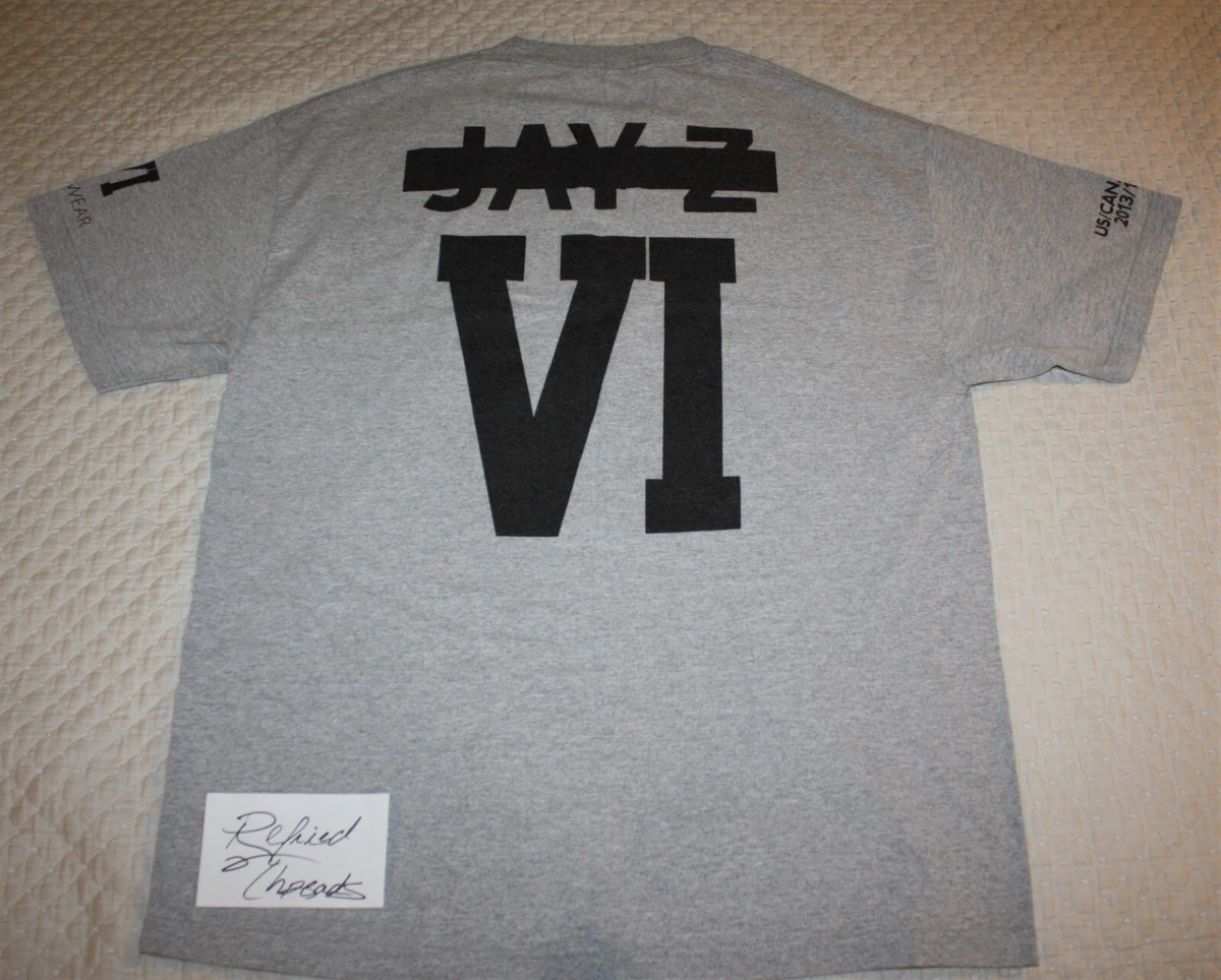 Rare JAY Z '13/'14 Magna Carta World Tour Local Crew sz XL Rocawear T Shirt Gray