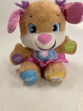Fisher Price Laugh Learn Smart Stages Puppy, Baby/Toddler Toy Blue Works