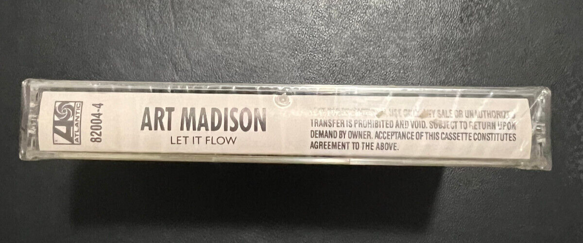 Art Madison: Let It Flow: Cassette Art Madison: Let It Flow: Cassette