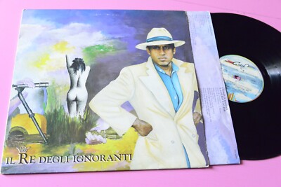 Celentano LP Il Re Degli Ignoranti Original 1991 EX