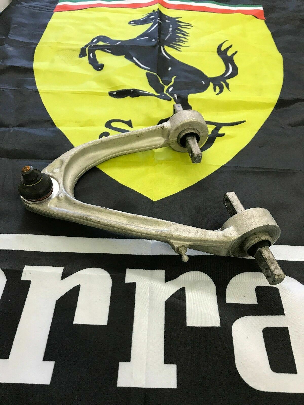 FERRARI 458 SPIDER ITALIA CALIFORNIA LH FRONT LEFT UPPER CONTROL ARM OEM 235136