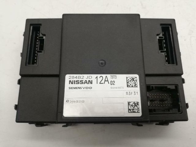 NISSAN QASHQAI JJ10 Comfort Control Unit 284b2jd 2008 10041577 | eBay