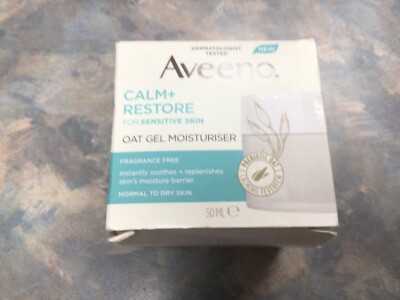 Aveeno Clam + Restore Oat Gel Moisturiser 50ml