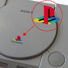 PlayStation Logo - Custom PlayStation 1 (PS1) Console Lid Stickers - You Pick!