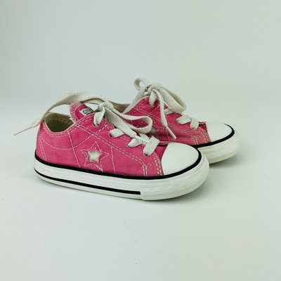 Pink Low Top Canvas Sneaker Shoes 