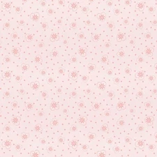 P&B Textiles - Love Birds - Tossed Hearts - Light Pink