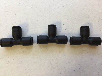 NEW LOT OF 3 LEGRIS T-FITTINGS 8-5/16, FREE SHIPPING