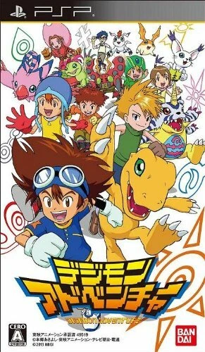 USED PSP Digimon Adventure Bandai namco entertainment 95191 JAPAN - Image 2 of 4