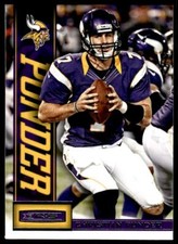2013 Panini Rookies & Stars 56 Christian Ponder Minnesota Vikings Football Card