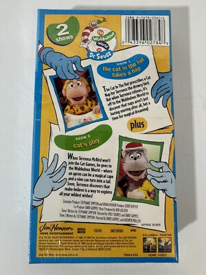 The Wubbulous World of Dr. Seuss - Volume 1 (VHS, 1999) NEW SEALED