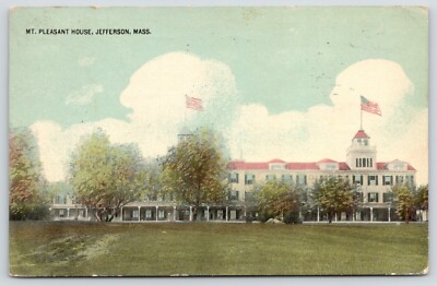 Jefferson Massachusetts~Mt Pleasant House Hotel~''Das Ist Ein Schoons Place''~1913