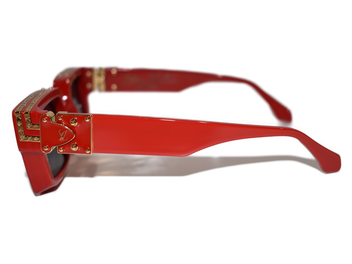 LOUIS VUITTON Sunglasses 1.1 Millionaire Z1169E Red x Gold LOUIS VUITTON Sunglasses 1.1 Millionaire Z1169E Red x Gold