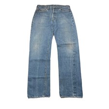 Vintage 70s Levi  s Redline 501xx Selvedge Blue Jeans 33x34 1501-0117 524