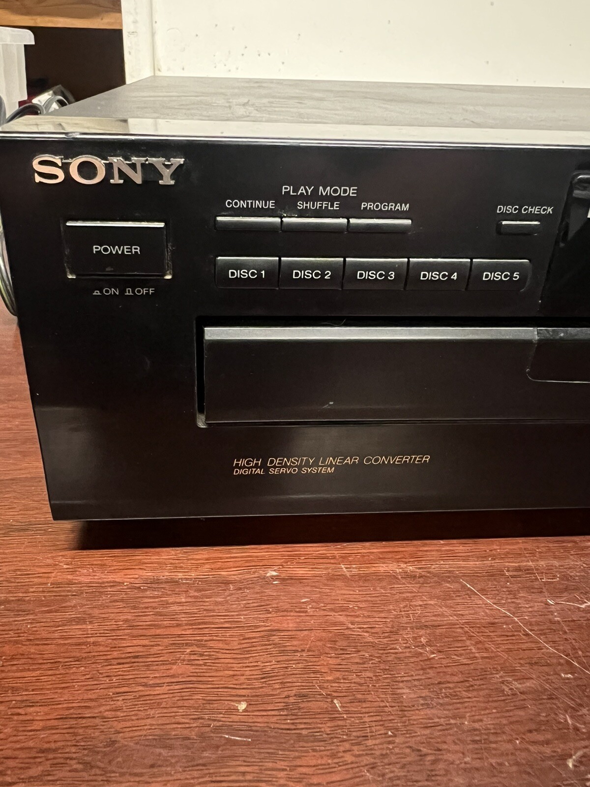 Sony CDPC365 High Density Linear Converter 5Disc CD Changer Carousel