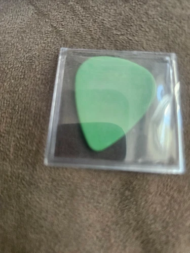 Pearl Jam pick Eddie Vedder Jeff Ament Green Generic Pick Gossard McCready - Picture 2 of 2