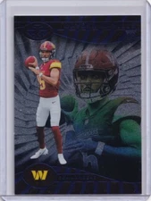 2024 Illusions Jayden Daniels Blue Dot Acetate RC Commanders