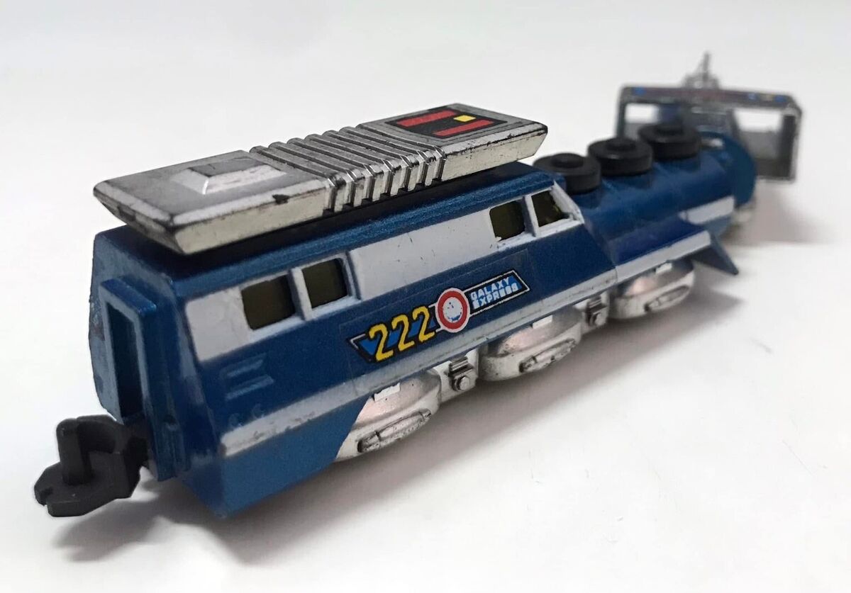 POPY 1979 GALAXY EXPRESS 999 NO.222 DIECAST TRAIN SG-02 POPY 1979 GALAXY EXPRESS 999 NO.222 DIECAST TRAIN SG-02