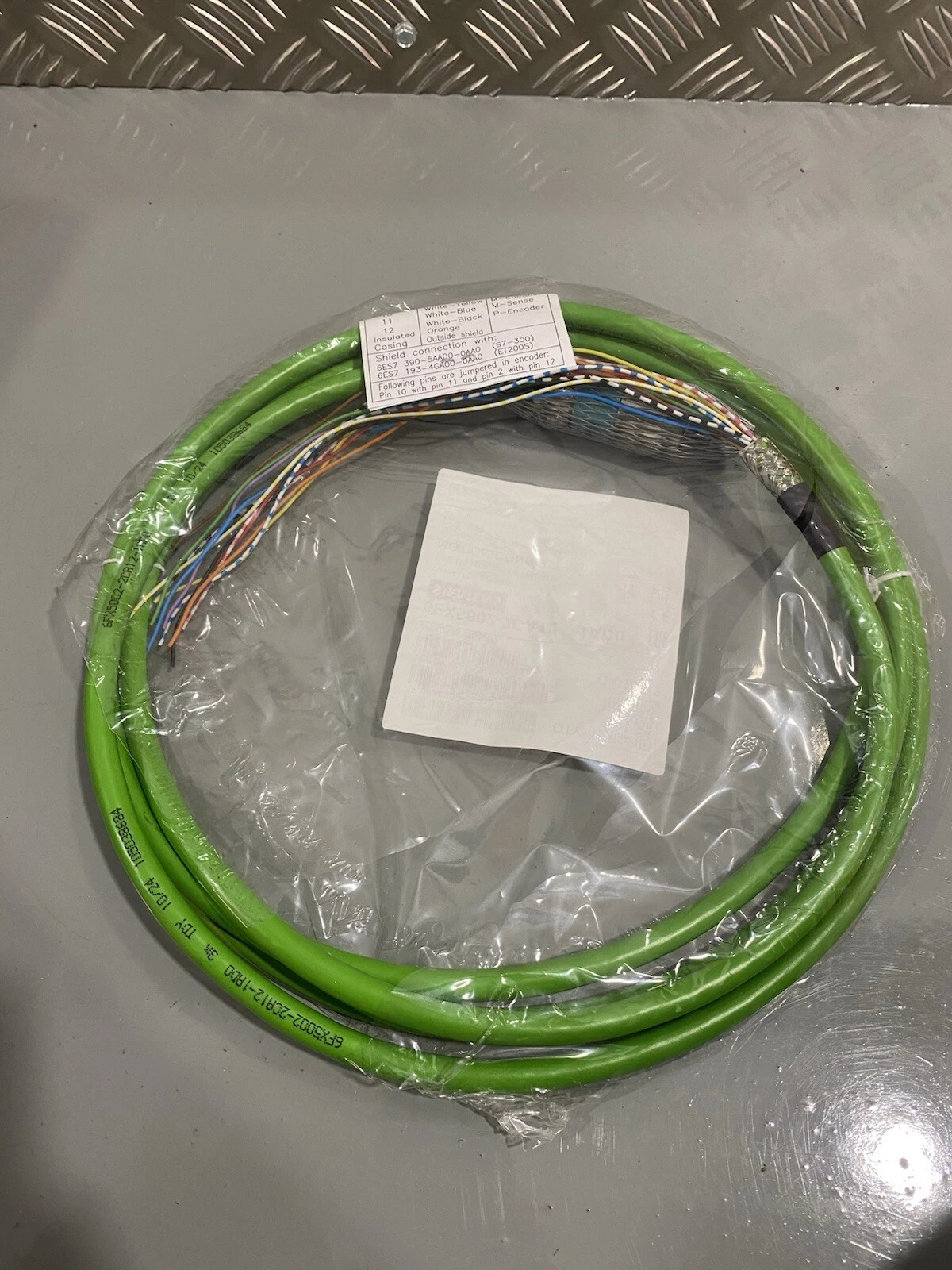 Siemens 6FX5002-2CA12 3m Signal Cable Preassembled HTL & TTL Encoder Brand New 3