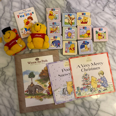 POOH BOOK LOT_ Disney Winnie the Pooh: Feelings, Much More!
