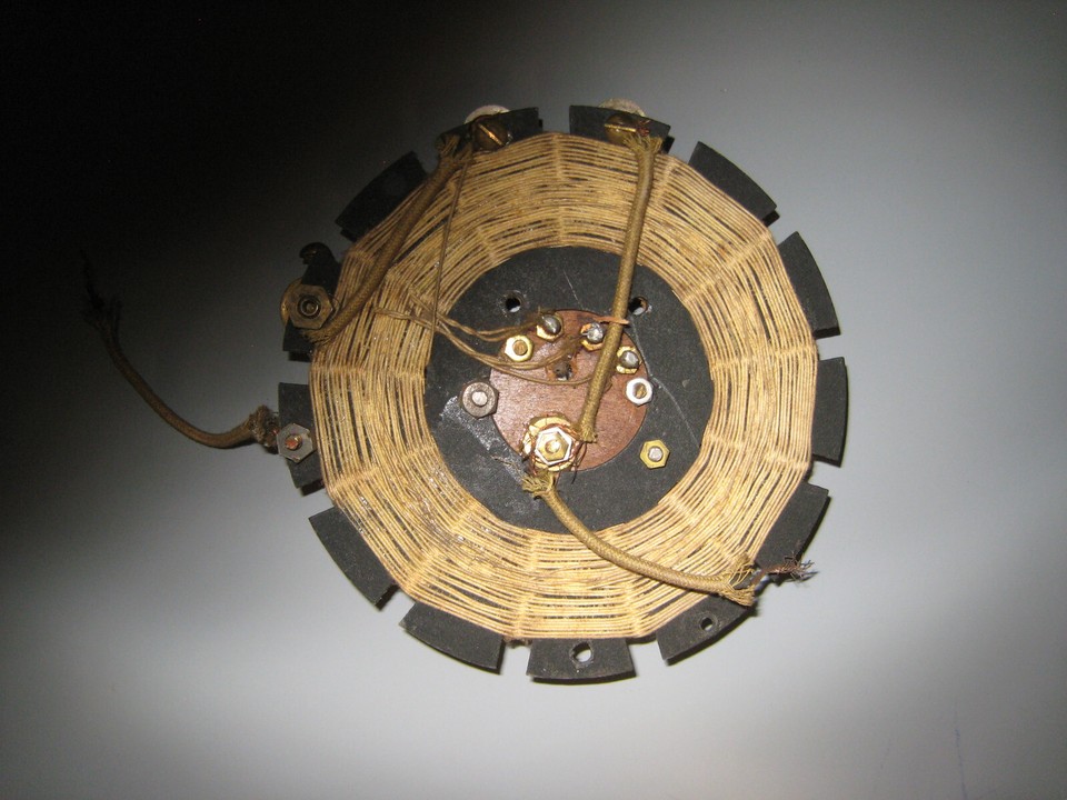 vintage crystal radio set eBay