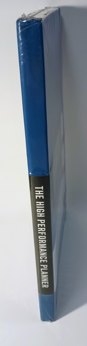High Performance Planner-Brendon Burchard-Blue-Daily/Monthly