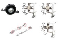 JPL Propshaft Uj's Und Mittellager Ford Ranger 2.5TD/3.0TD Pick Up 16V 2006+