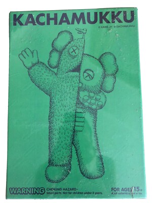 KAWS Kachamukku Vinyl Figure Green/Red 2022 New Rare Sold Out | eBay
