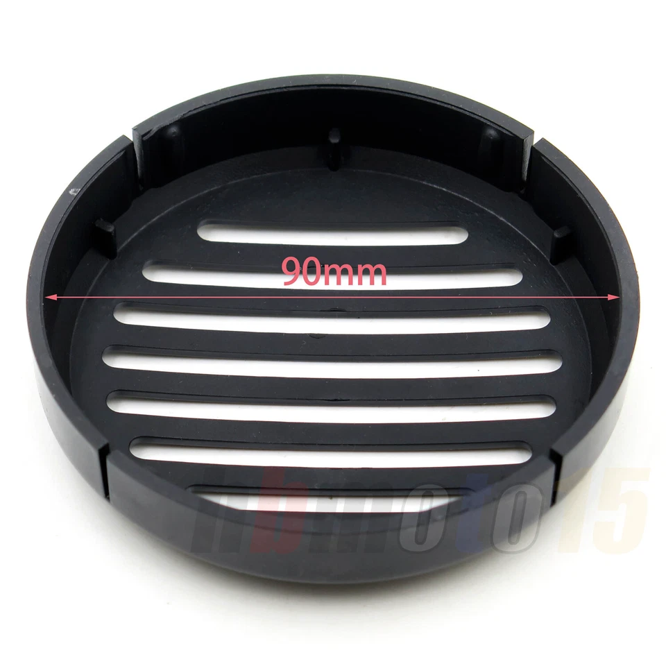 Cubierta de bocina negra para Honda Shadow Vt Vlx 600 Magna Aero Spirit 1100 Ace Vtx Foto 4 de 4