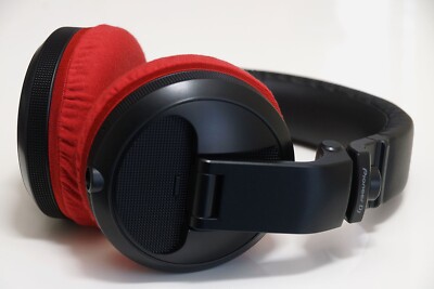 Pioneer DJ HDJ-X5BT Earpad Repair & Protection mimimamo Headphone Cover L Red