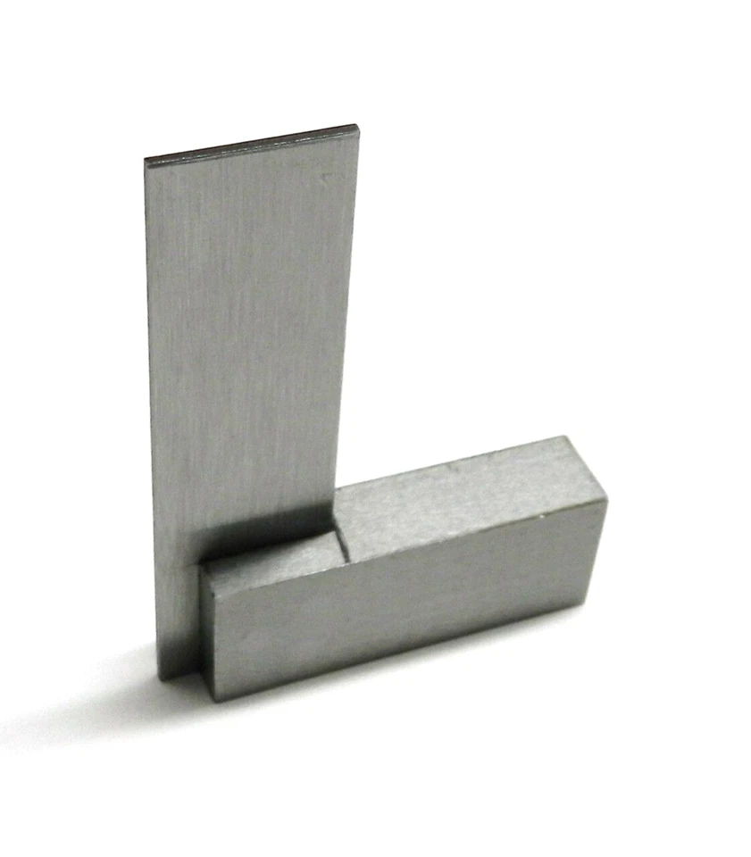 2" Machinist Square Steel Measure 90º Right Angle Layout Hobby Craft Jewelry - Image 2 of 4