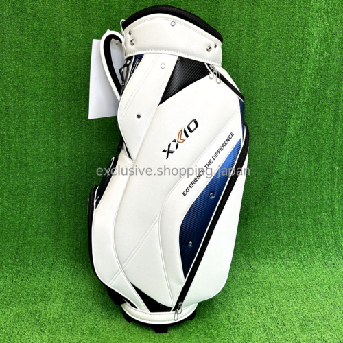 Dunlop XXIO Golf Cart Bag Men's Lightweight 9.5in 4way 2.4kg White 2024 Model - Picture 3 of 14