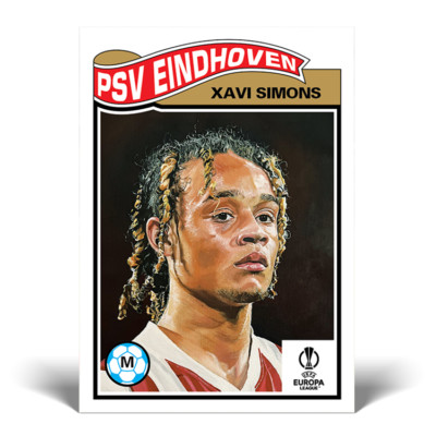 Topps UCL Living Set - Card 516 - Xavi Simons - PSV Eindhoven