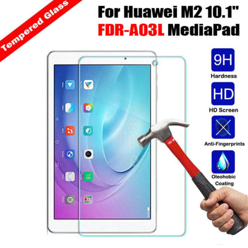 2Pcs Huawei Mediapad M3 Lite 10.1 T1 M2 T3 M5 M6 Tempered Glass Screen Protector - Picture 19 of 30