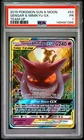 PSA 1 Gengar Mimikyu GX Team Up