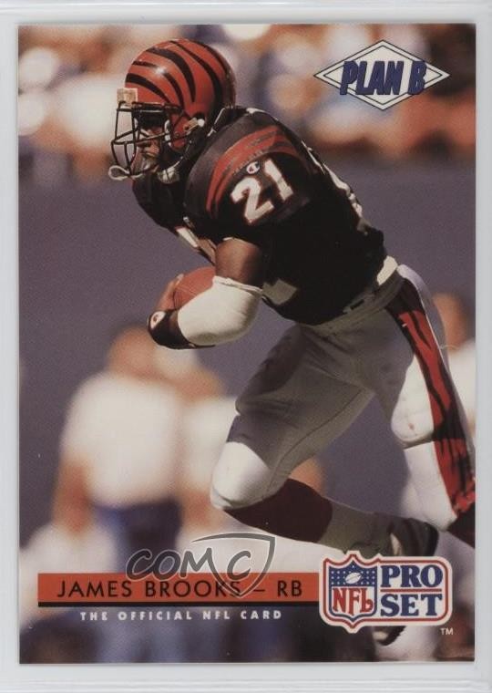1992 Pro Set James Brooks #127 0y59
