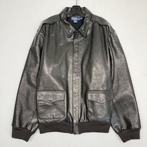 Polo Ralph Lauren Leather Flight Jacket | eBay