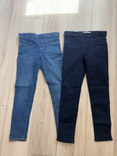 Lot Of 2 Kids Levis Blue Jeggings Jeans 7 Years Stretch Unisex Girls Boys