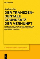 Der Transzendentale Grundsatz Der Vernunft Rudolf Meer