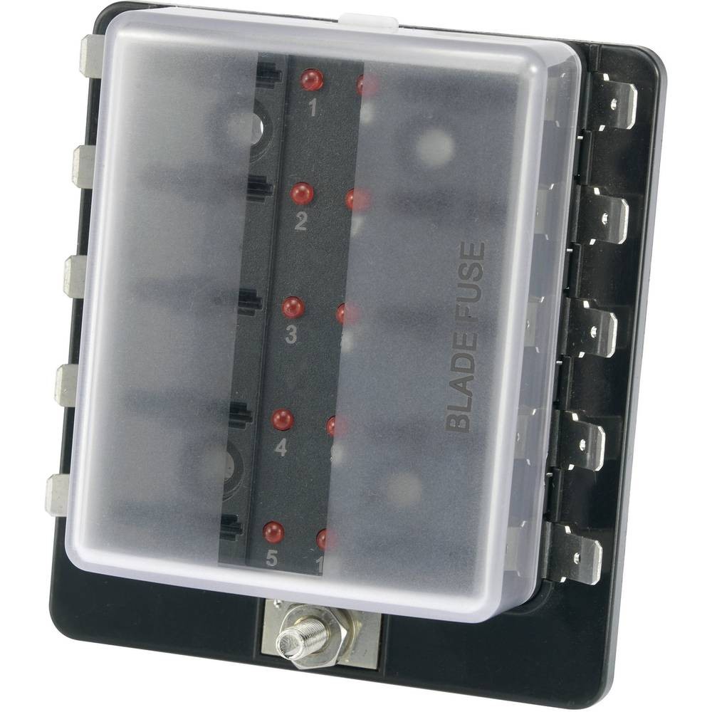 Porte-fusible auto TRU COMPONENTS TC-R3-76-01-3L110 pour l'installation d'un autoradio